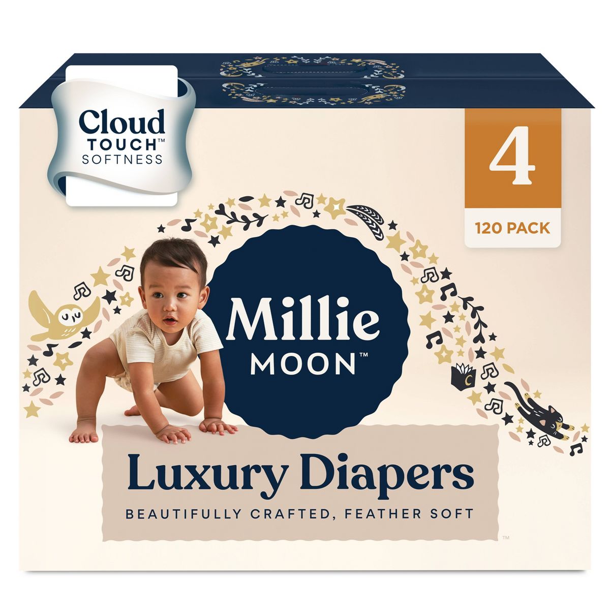 Luxury Disposable Diapers.