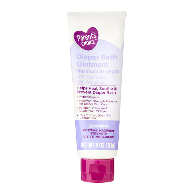 Parent's Choice Diaper Rash Ointment, 40% Zinc Oxide