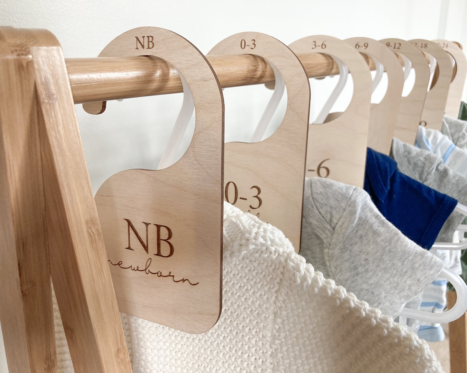 Baby Nursery Closet Dividers.