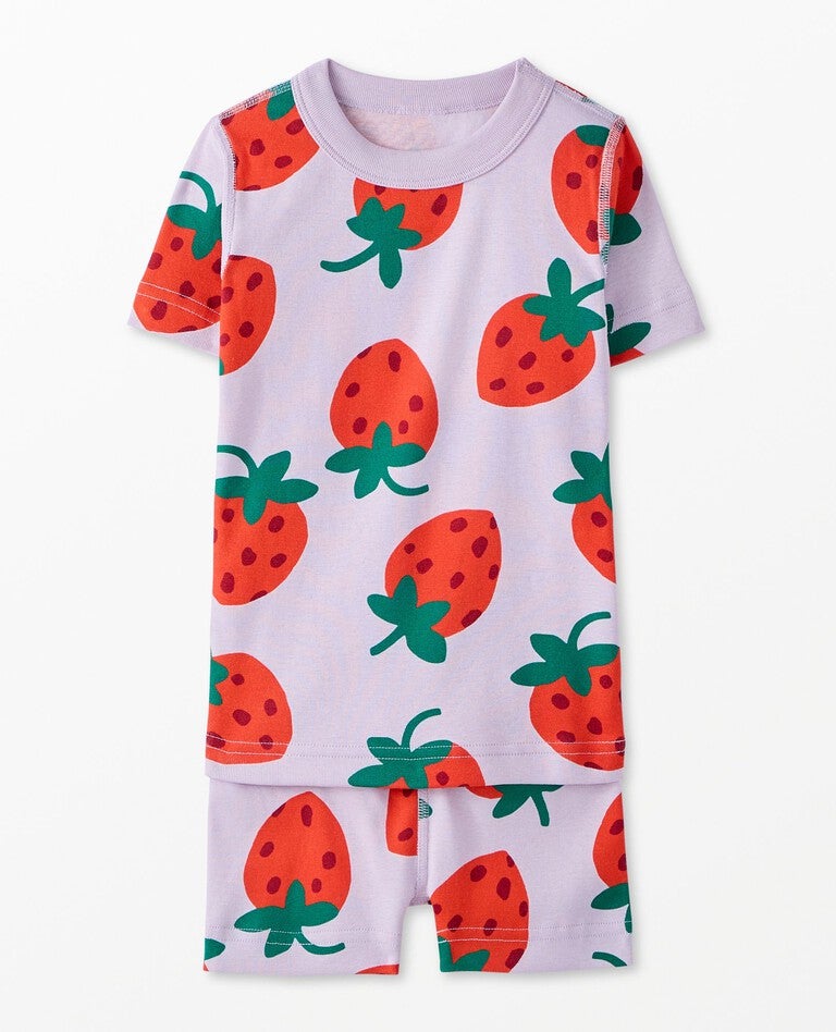 Kids Short John Pajama Set.