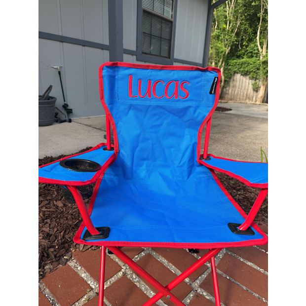 Haydens Closet FL Personalized Kids Folding Chair.