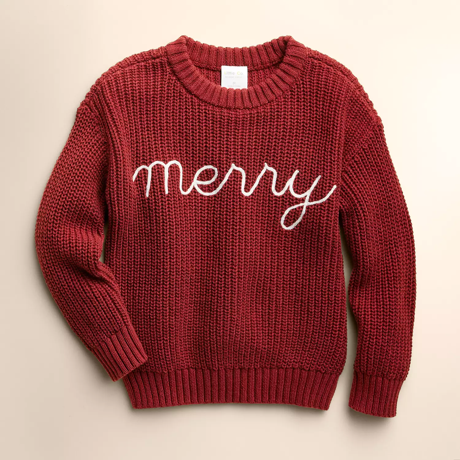 Little Co. by Lauren Conrad Merry Chunky Knit Sweater.