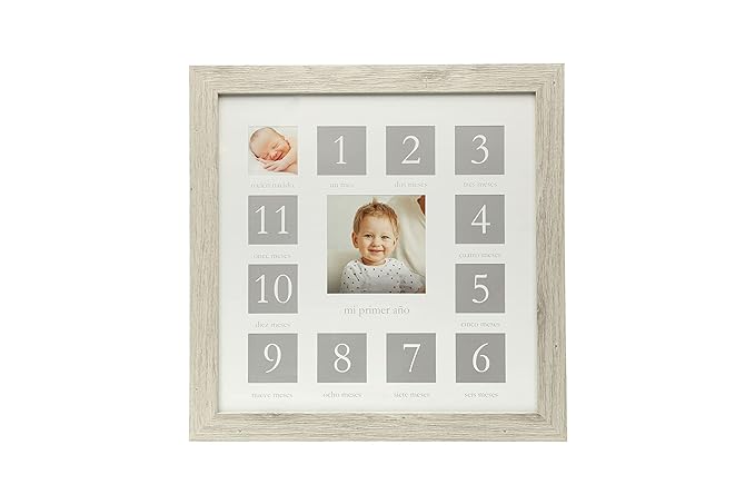 Kate & Milo First Year Keepsake Frame.