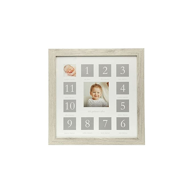 Kate & Milo First Year Keepsake Frame.