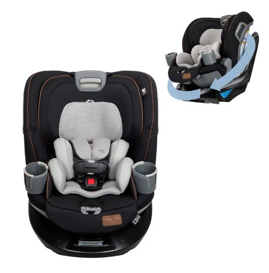 Maxi-Cosi Emme 360 All-In-One Rotating Convertible Car Seat.