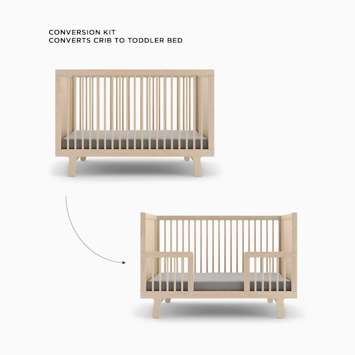 Oeuf Sparrow Conversion Kit - Birch.