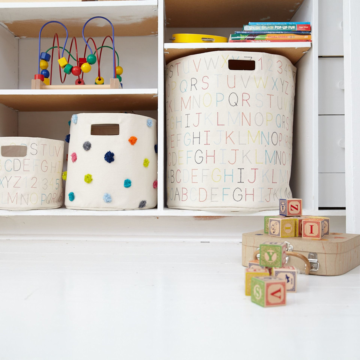 Pehr Pom Pom Storage Bin - Natural Pom Pom.