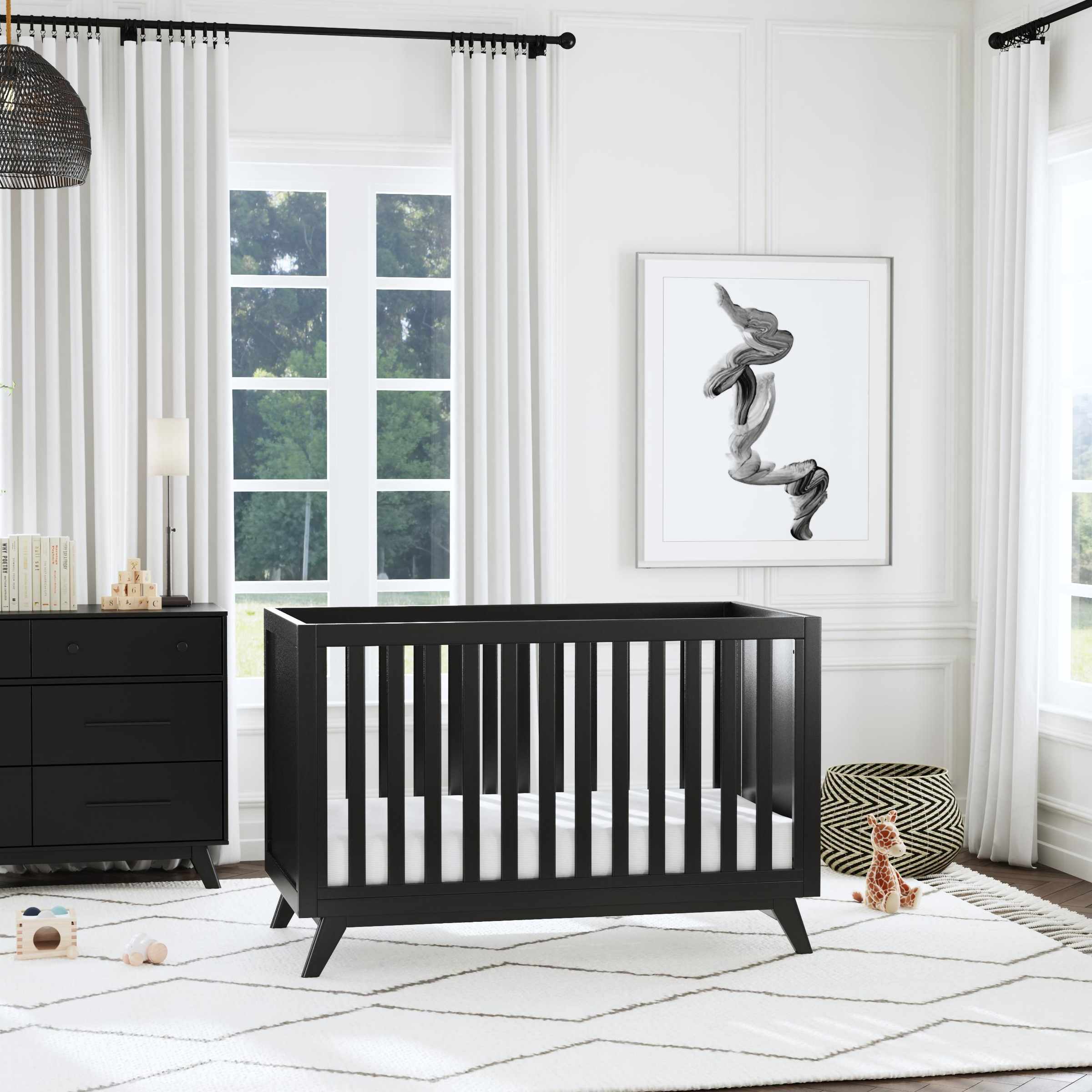 daVinci Otto 3-in-1 Convertible Crib - Ebony.