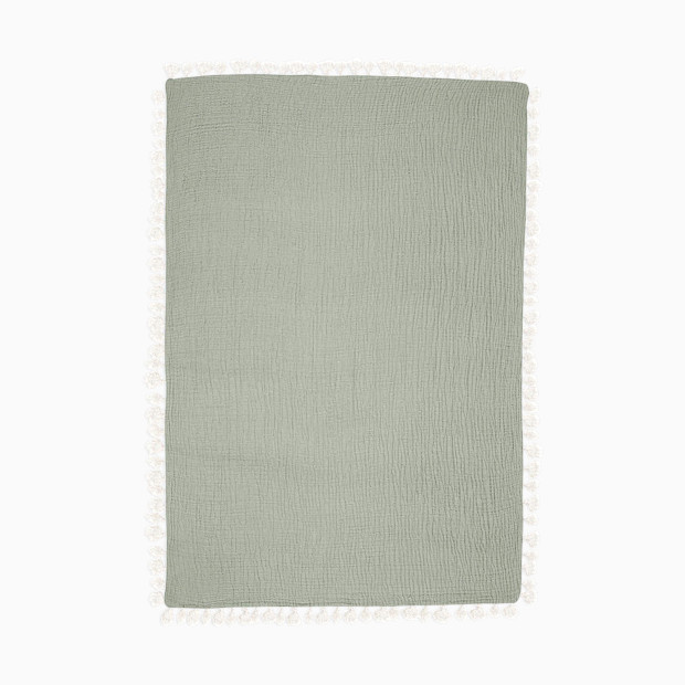 Crane Baby 6 Layer Muslin Blanket.