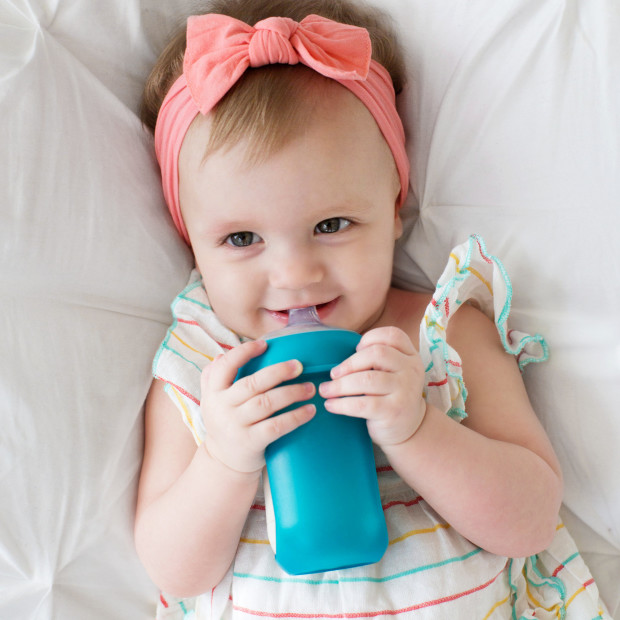 Boon Nursh Silicone Sippy Spout Lids (3 Pack).