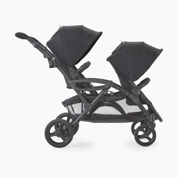 Contours Options Elite V2 Tandem Stroller - Carbon Gray.