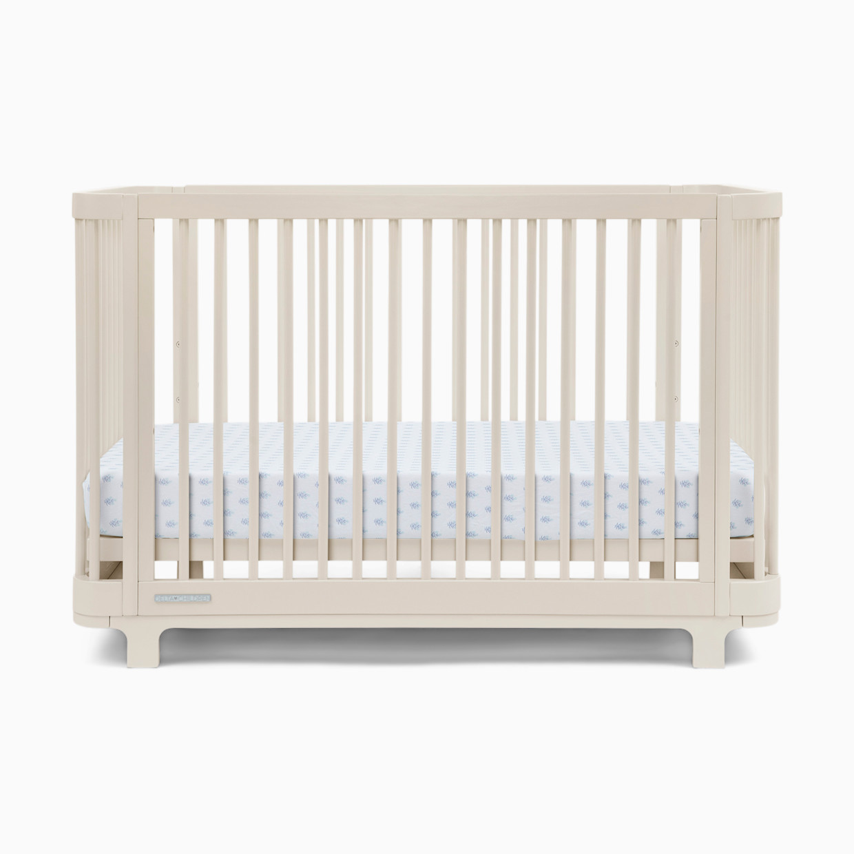 Delta Children Nest 4-in-1 Convertible Crib - Soft Beige.