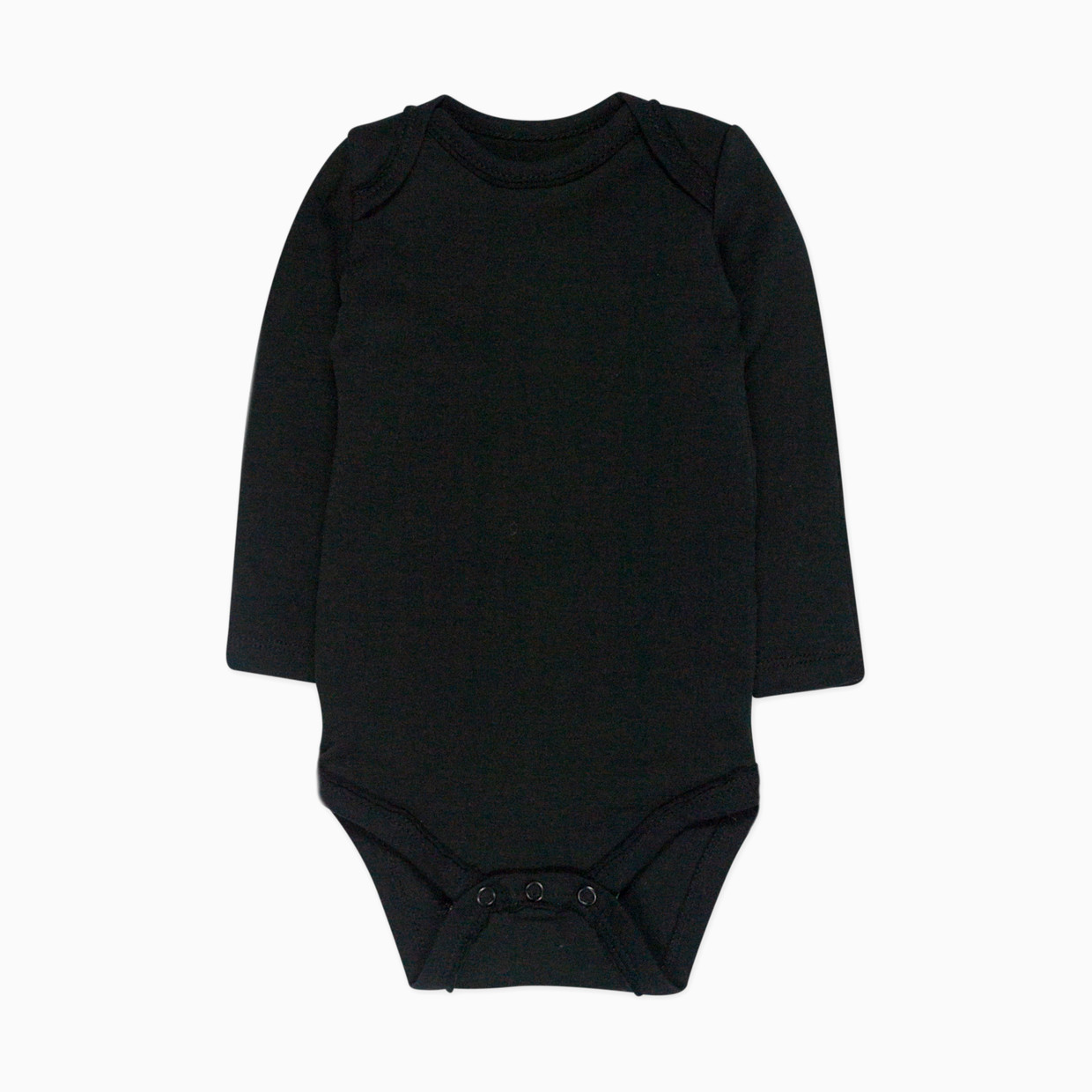 Honest Baby Clothing 5-Pack Organic Cotton Long Sleeve Bodysuit - Gray Ombre, 0-3 M.