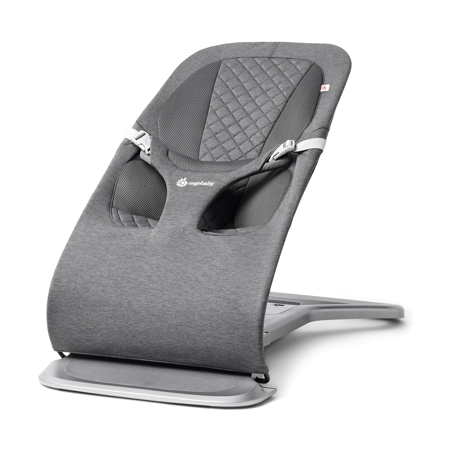 Ergobaby Evolve Bouncer - Charcoal Grey.