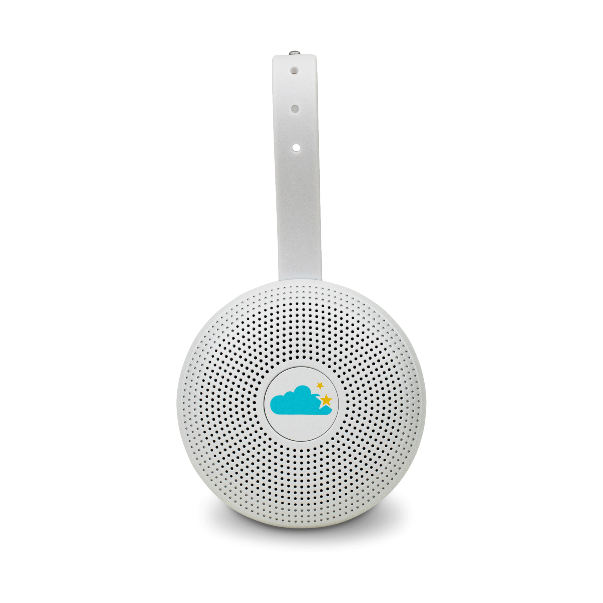 Yogasleep Hushh+ Travel Sound Machine.