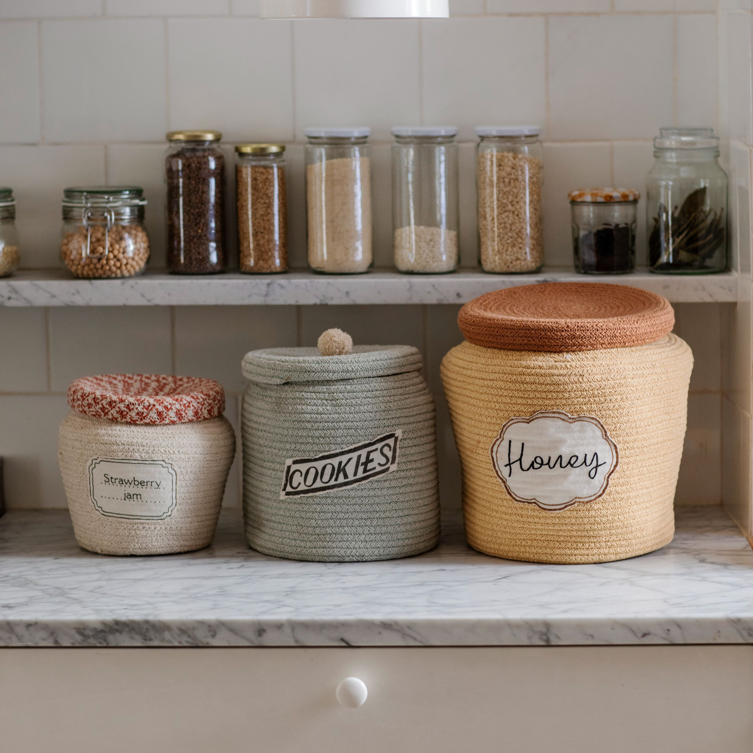 Lorena Canals Honey Pot Basket.