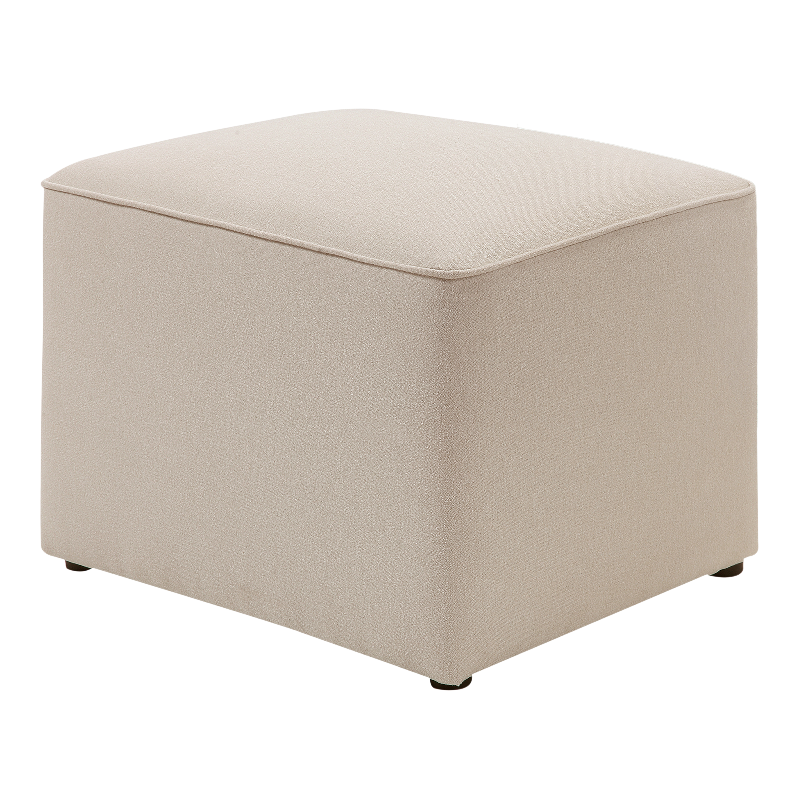 daVinci Olive Glider and Ottoman Cream With Cream Piping Babylist Shop