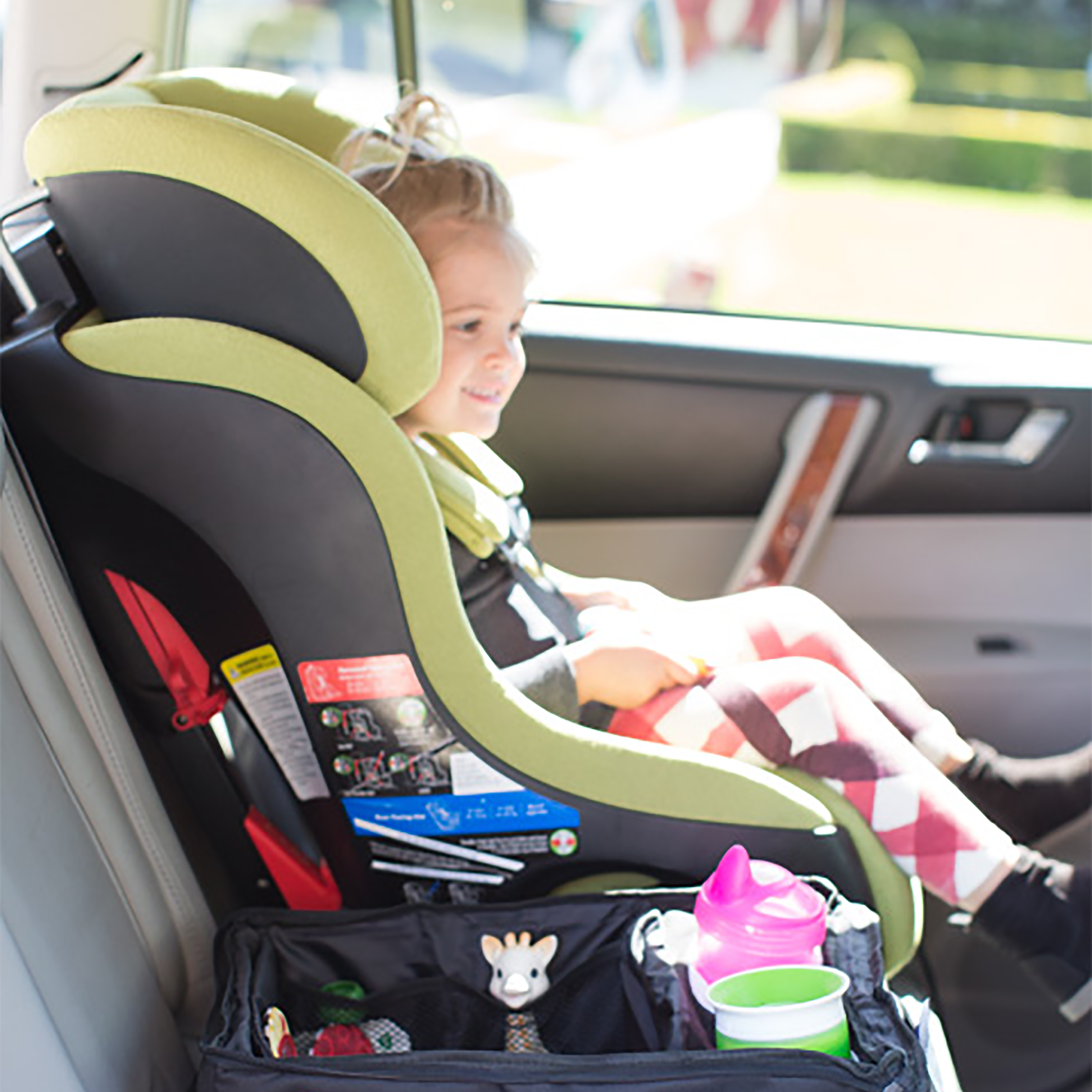 JL Childress Backseat Butler Car Organizer - Black.