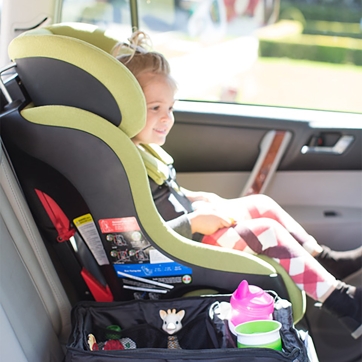 JL Childress Backseat Butler Car Organizer - Black.