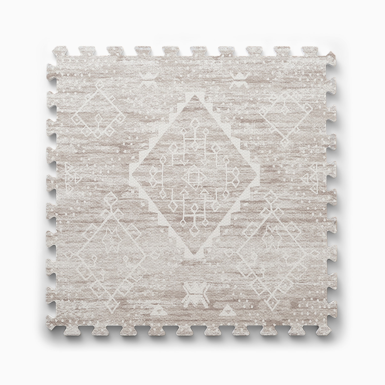 House of Noa Little Nomad Play Mat | Ula - Driftwood, 8X8.