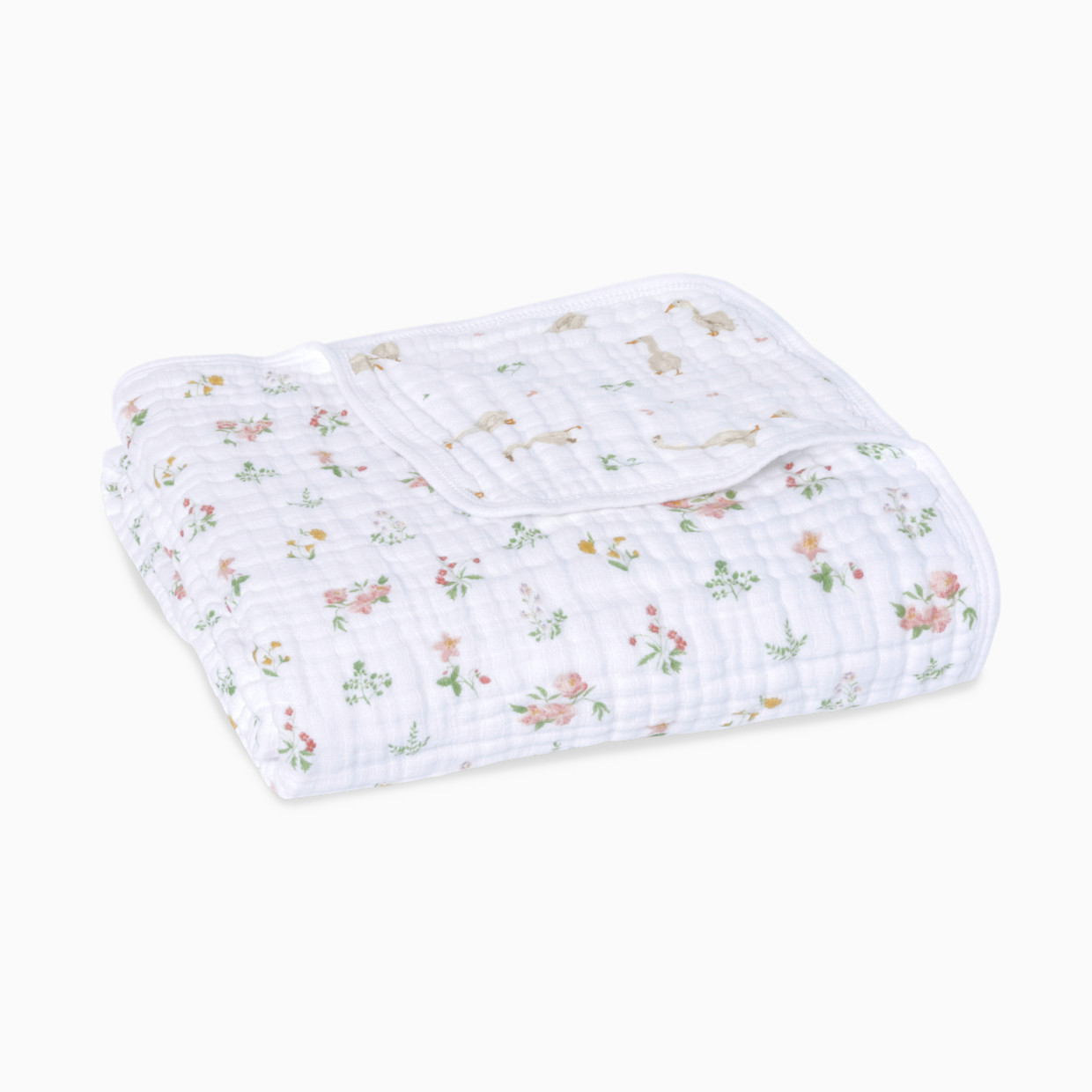 Aden + Anais Essentials Cotton Muslin Dream Blanket - Country Floral.