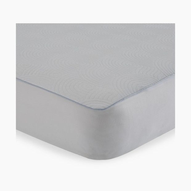 Tempur-Pedic Cool Tot Cooling Crib Mattress Pad - White.