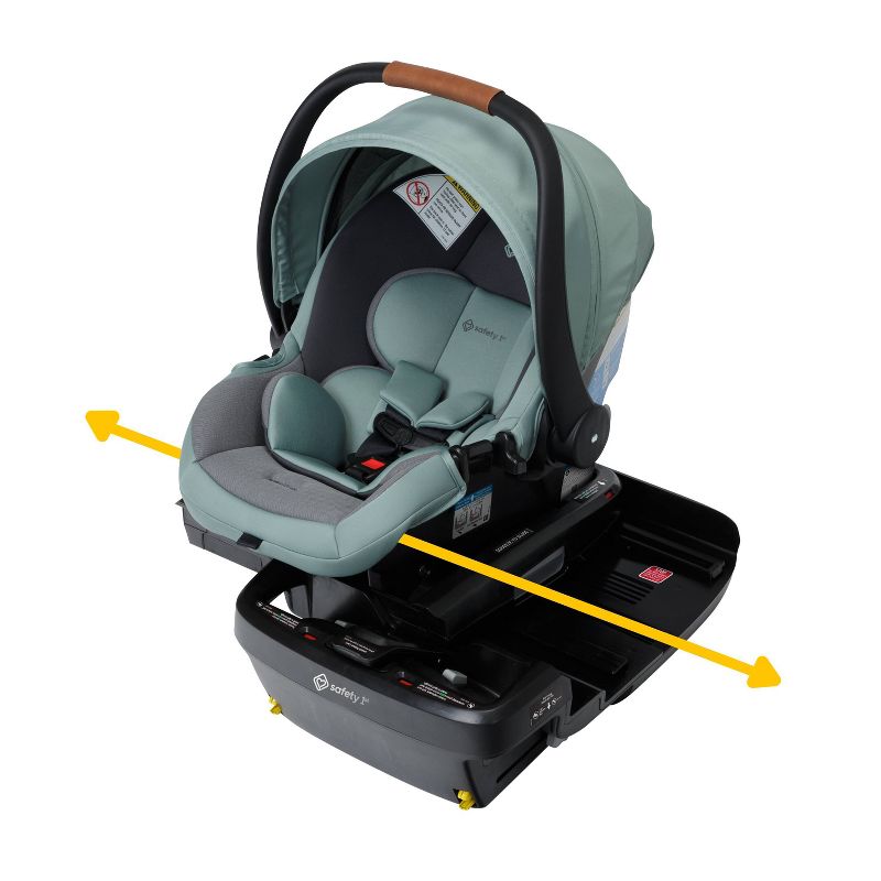 Safety 1st onBoard Slide DLX Infant Car Seat - Dusty Green.