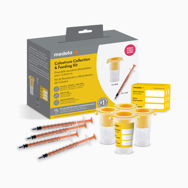 Medela Colostrum Collection and Feeding Kit.