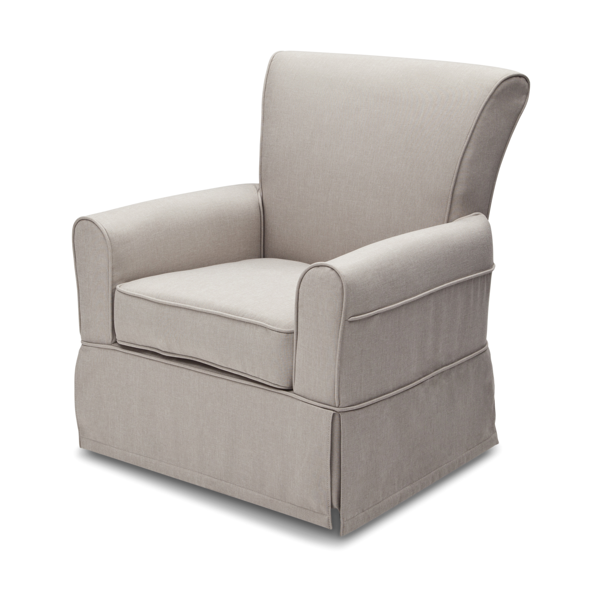 Delta Children Epic Nursery Glider Swivel Rocker Chair Taupe
