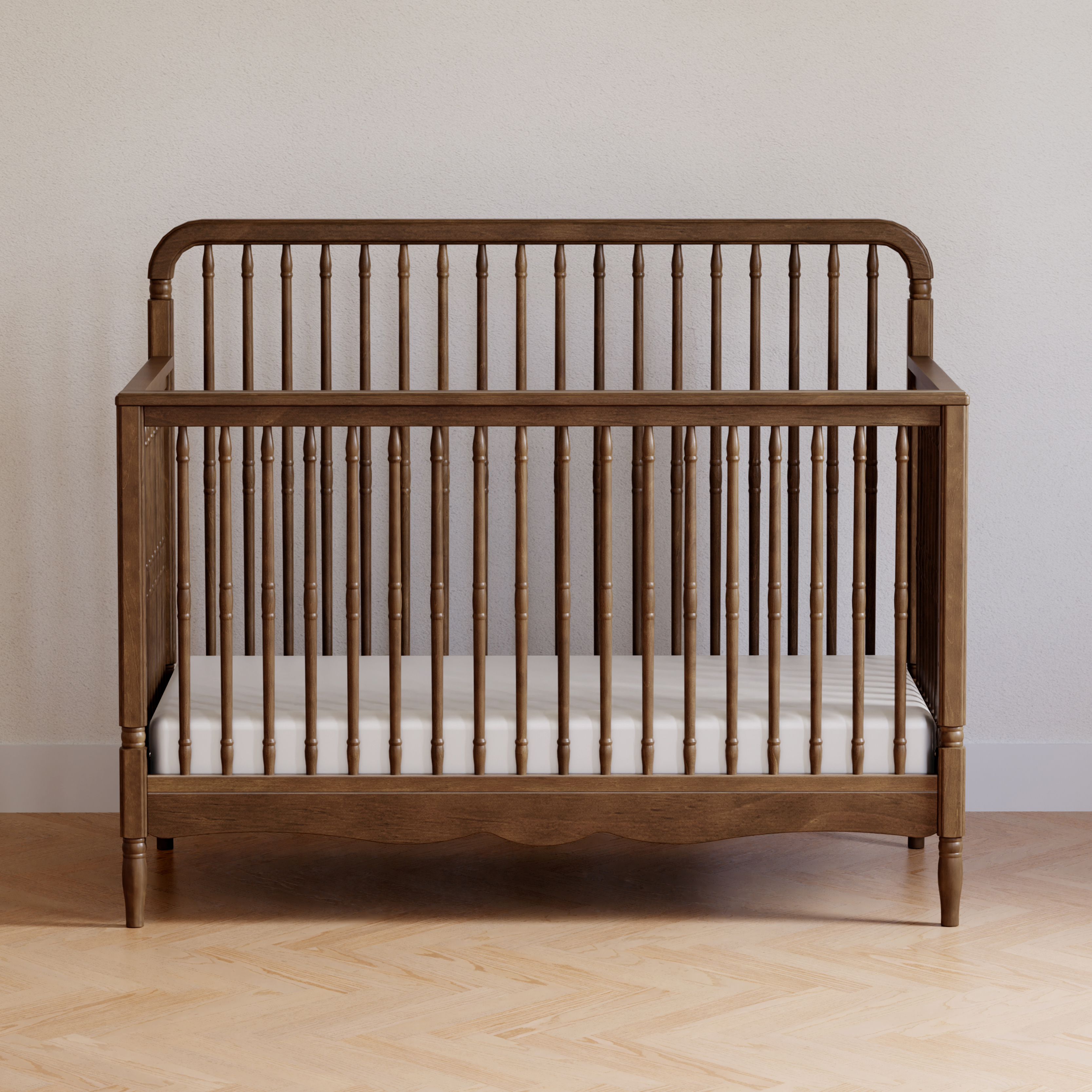 Namesake Liberty 4-in-1 Convertible Spindle Crib.