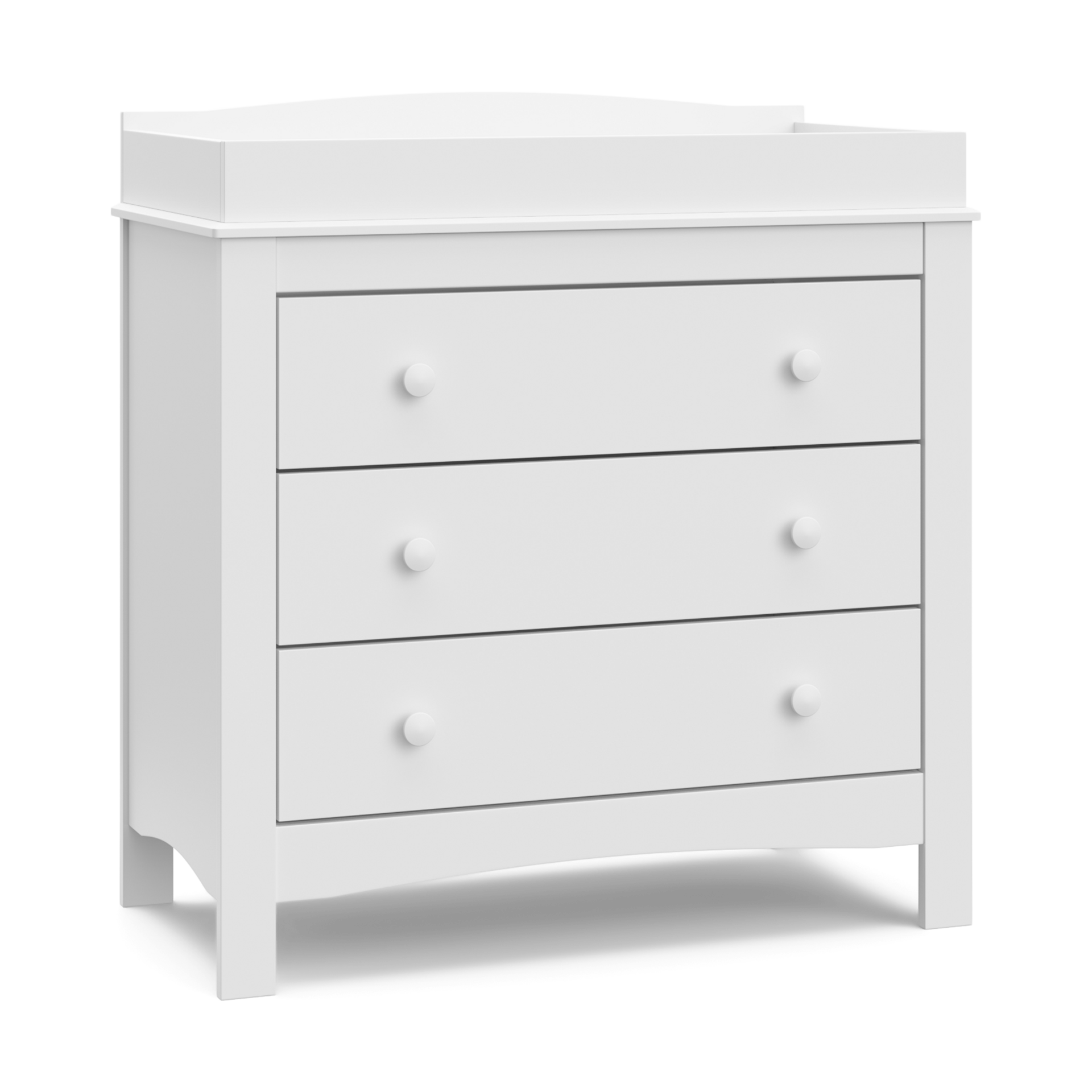 Graco Noah 3 Drawer Chest with Changing Topper - White.