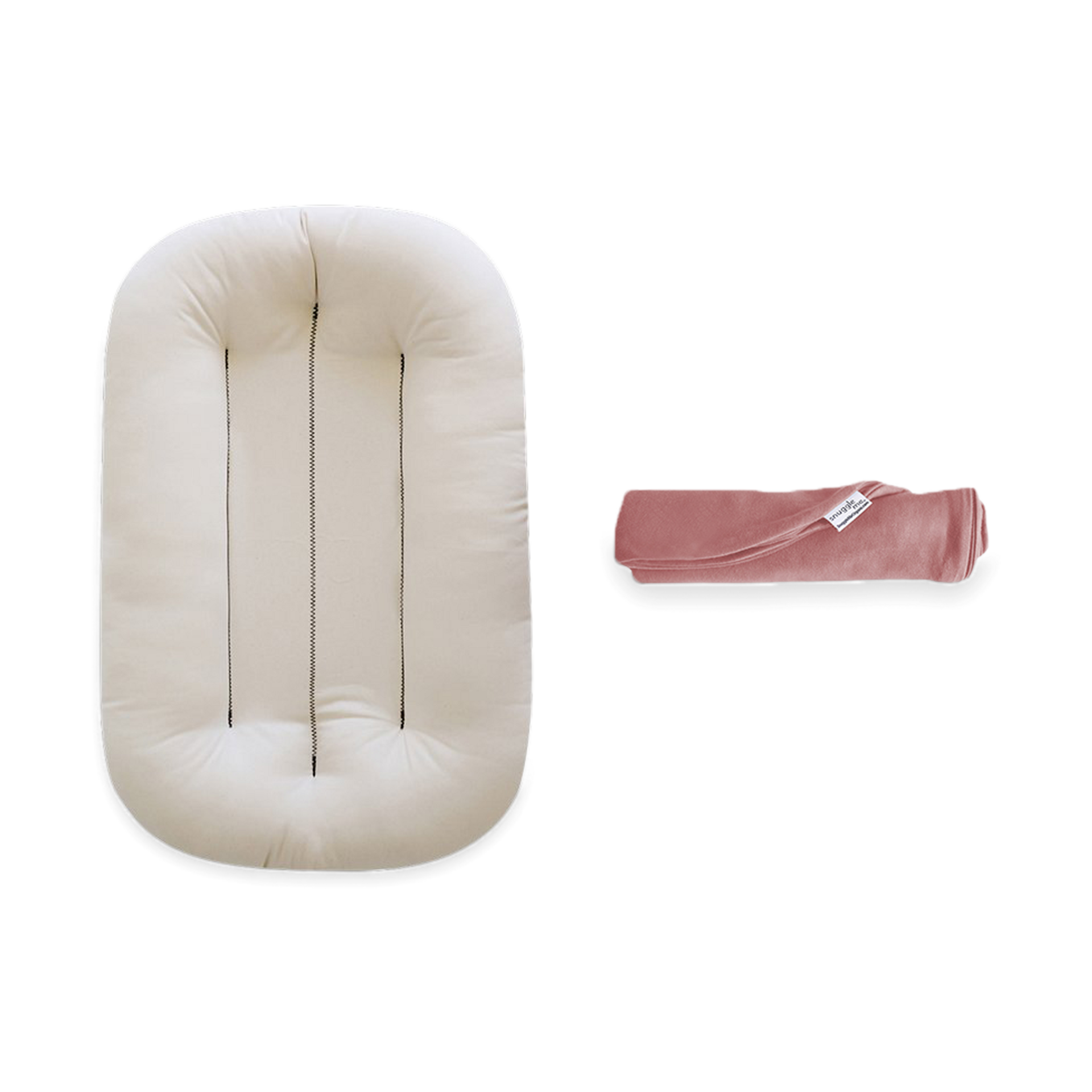 Snuggle Me Organic Infant Lounger + Cover Bundle Gumdrop Babylist Shop