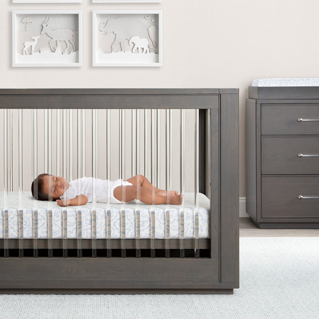 Bellini Organic Jersey Cotton Crib Sheet and Changing Pad Cover Set.