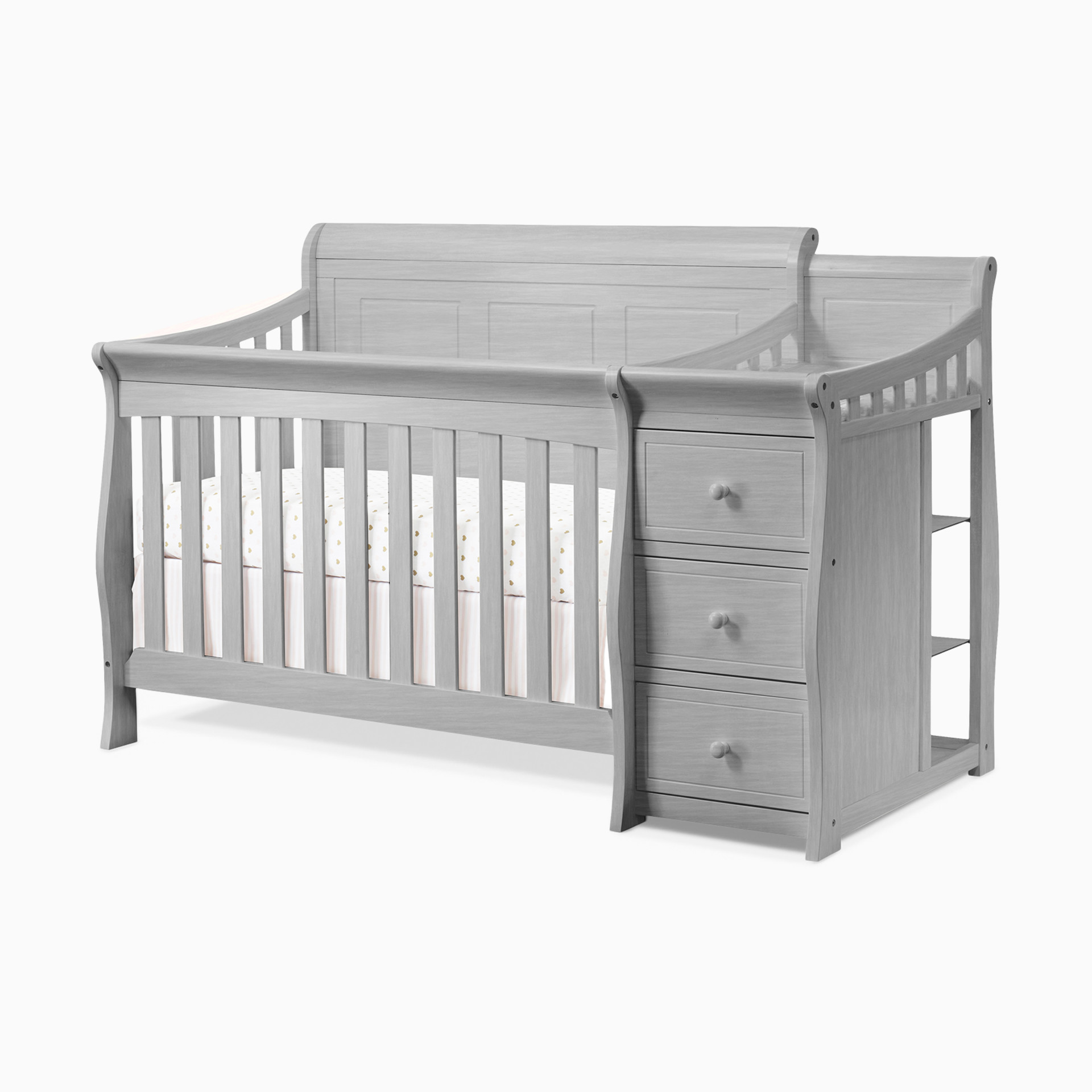 Sorelle Princeton Elite Panel Crib & Changer - White | Babylist Shop
