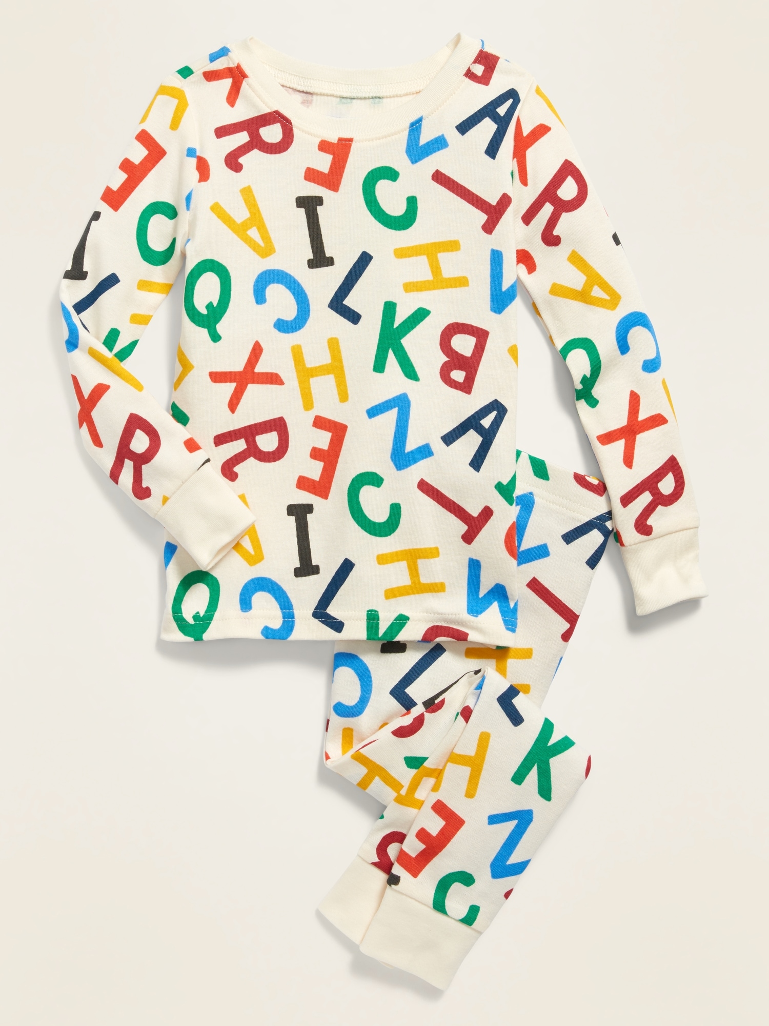 Alphabet Pajama Set for Toddler & Baby.