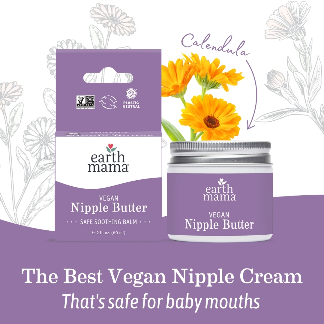 Earth Mama Vegan Nipple Butter.