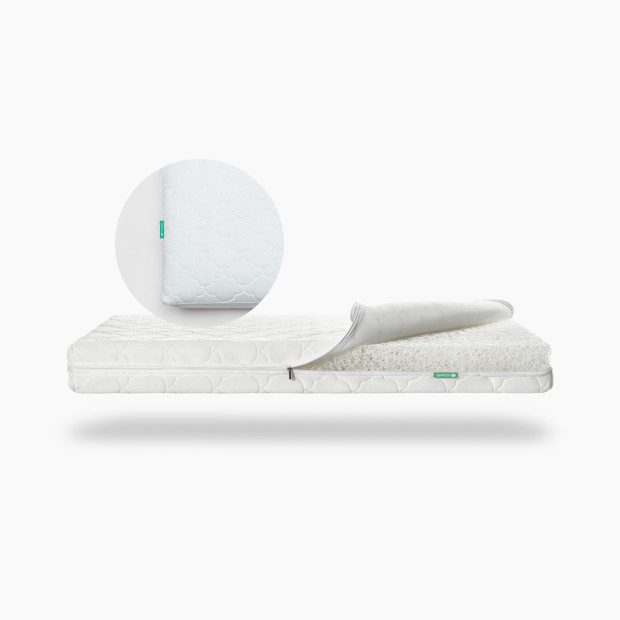 Newton Baby Breathable 2-Stage Crib Mattress & Mattress Pad Bundle.