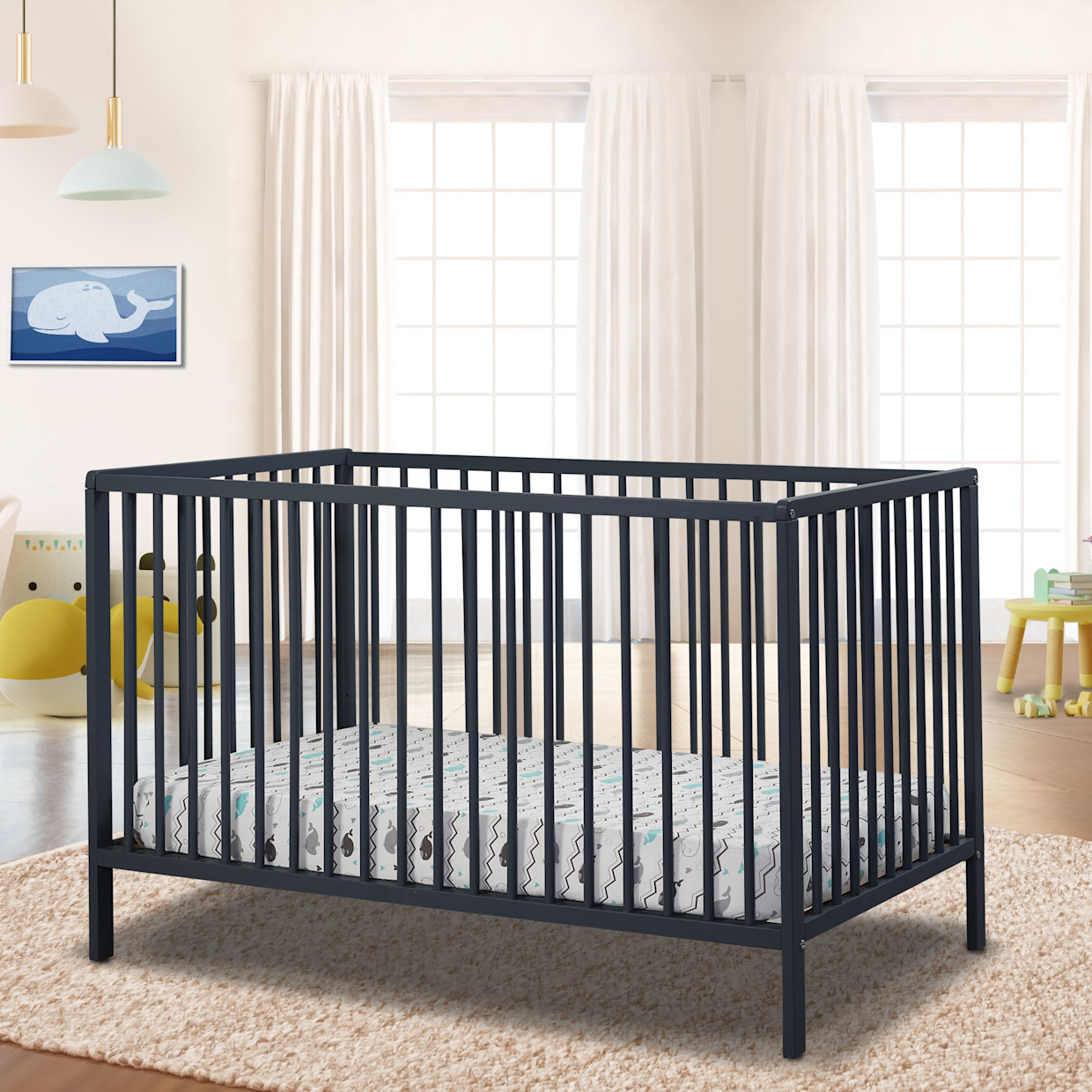 Sorelle Happy Crib - Midnight.