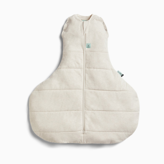 ergoPouch Cocoon Hip Harness Sack 2.5 Tog - Oatmeal Marle, 6-12 M.