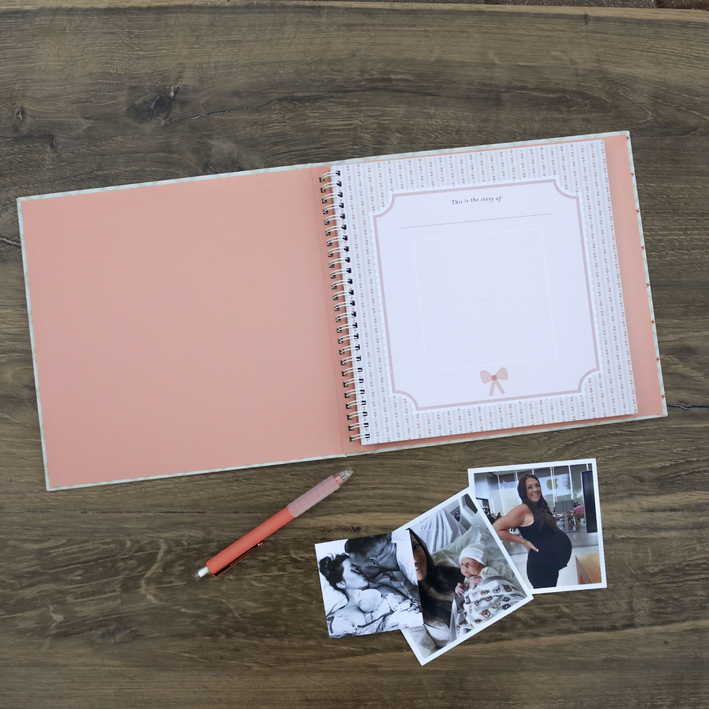 Lucy Darling Baby's First Year Memory Book - Cottage Garden.