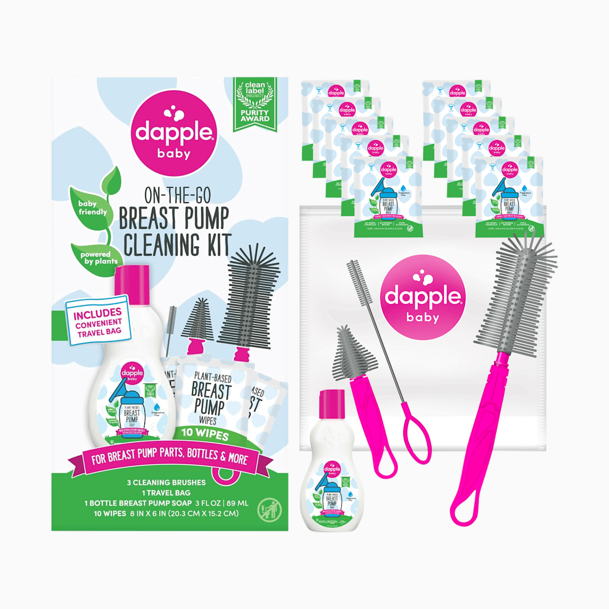Dapple Breast Pump Cleaning Kit.
