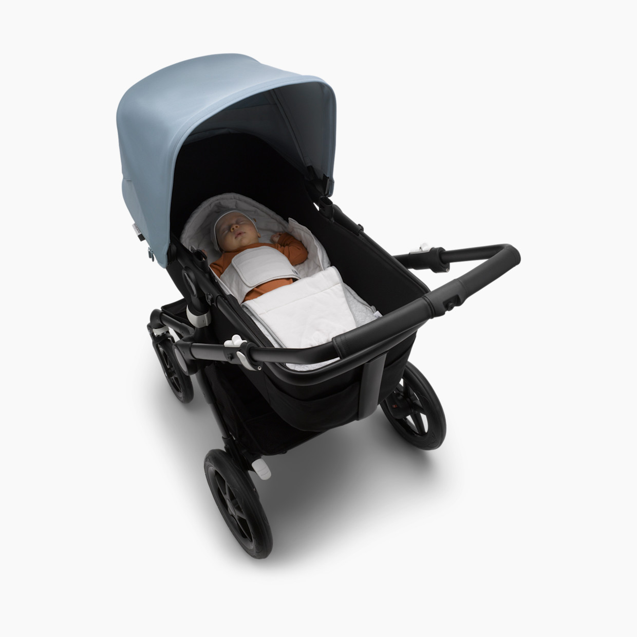 Bugaboo Newborn Inlay - Light Grey Melange.