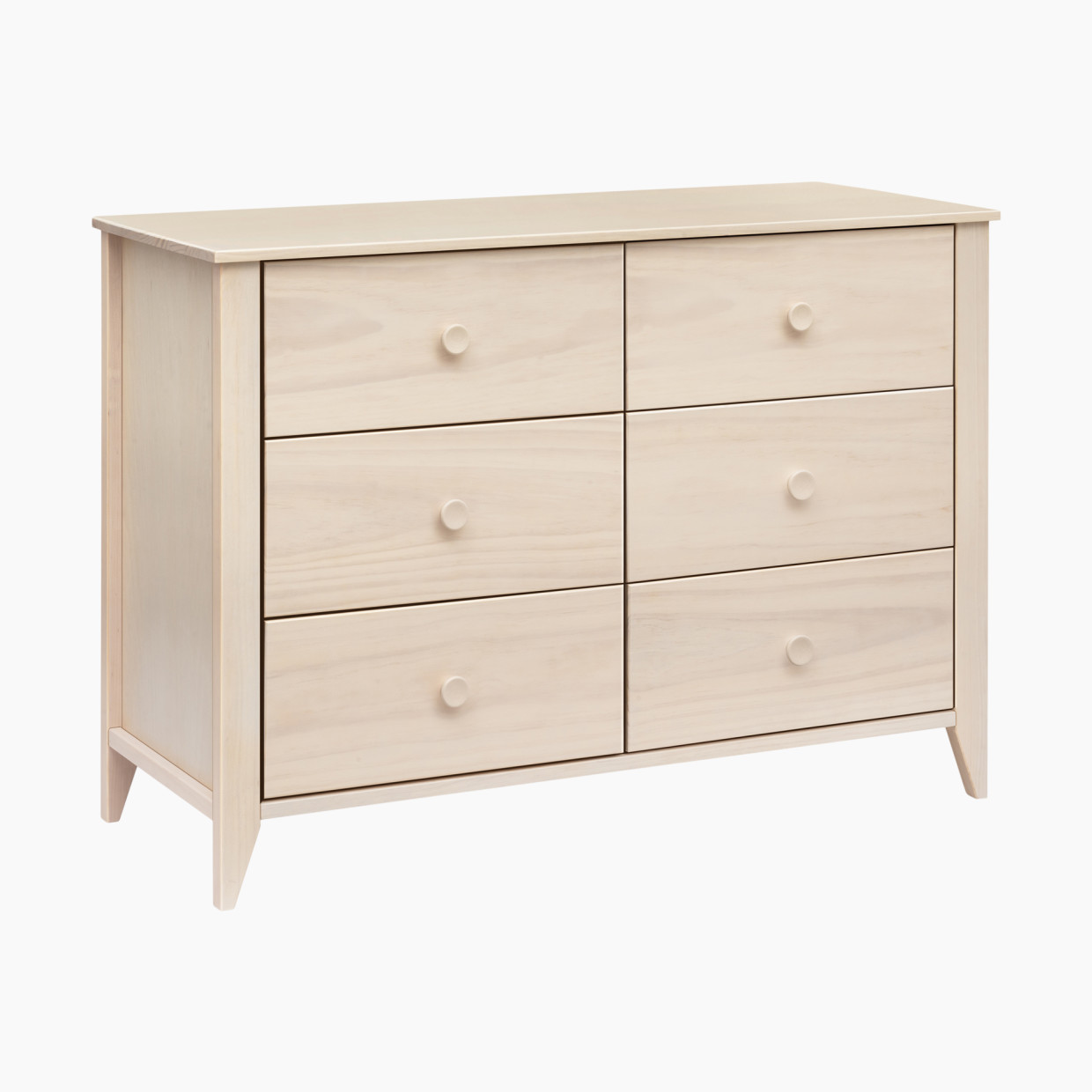 babyletto Sprout 6Drawer Double Dresser Washed Natural Babylist Shop