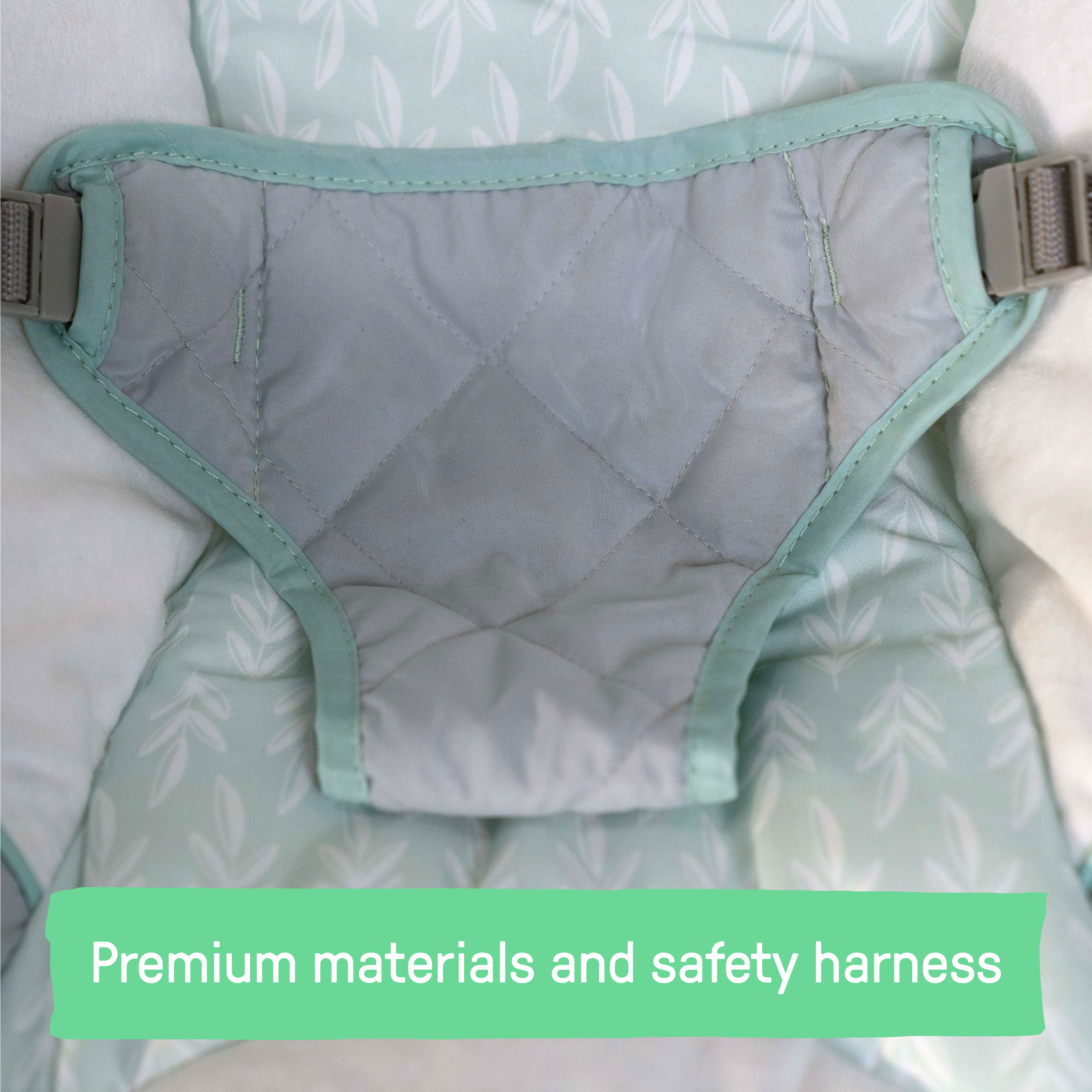 Ingenuity Cozy Spot Soothing Baby Bouncer.