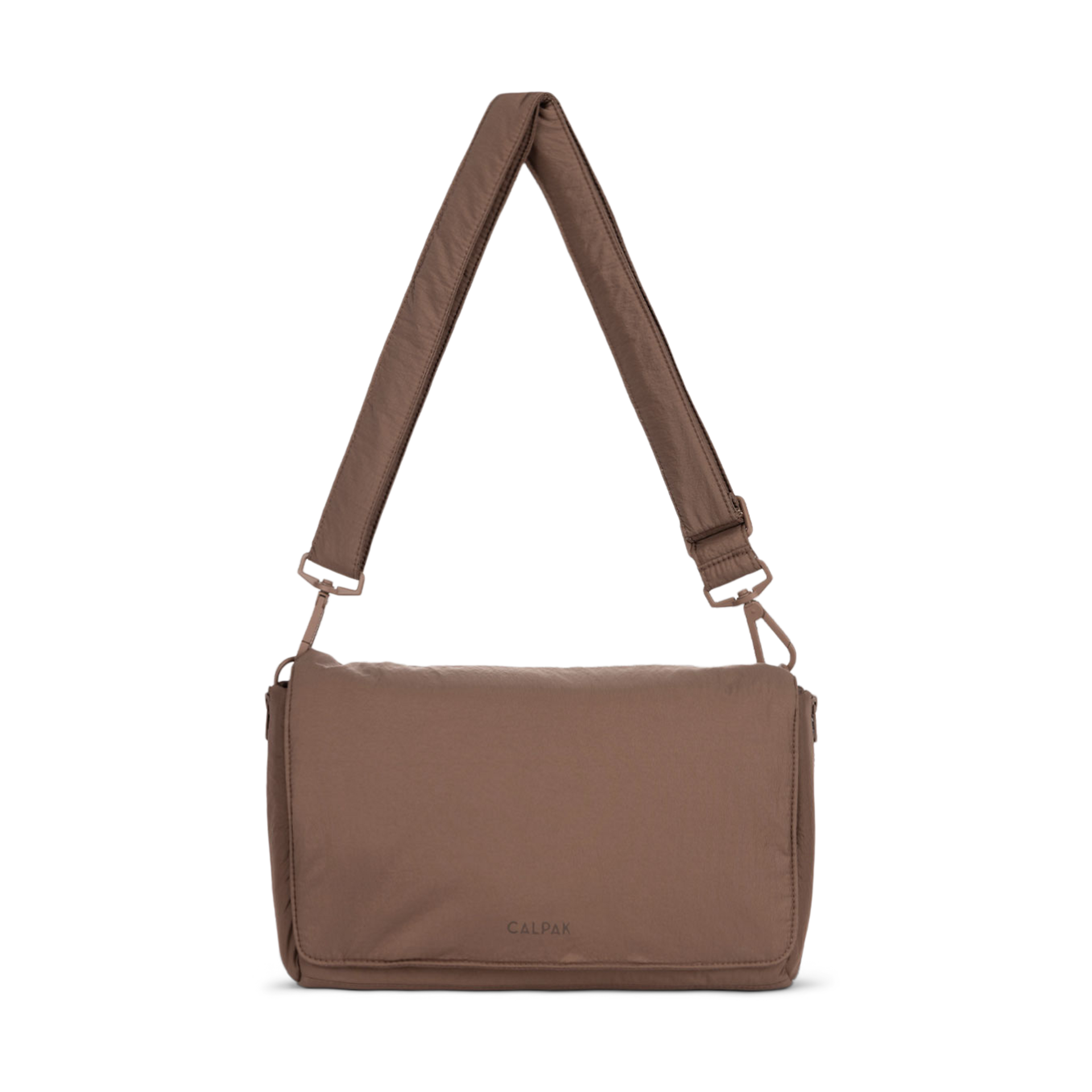 CALPAK Convertible Stroller Caddy Crossbody - Hazelnut.