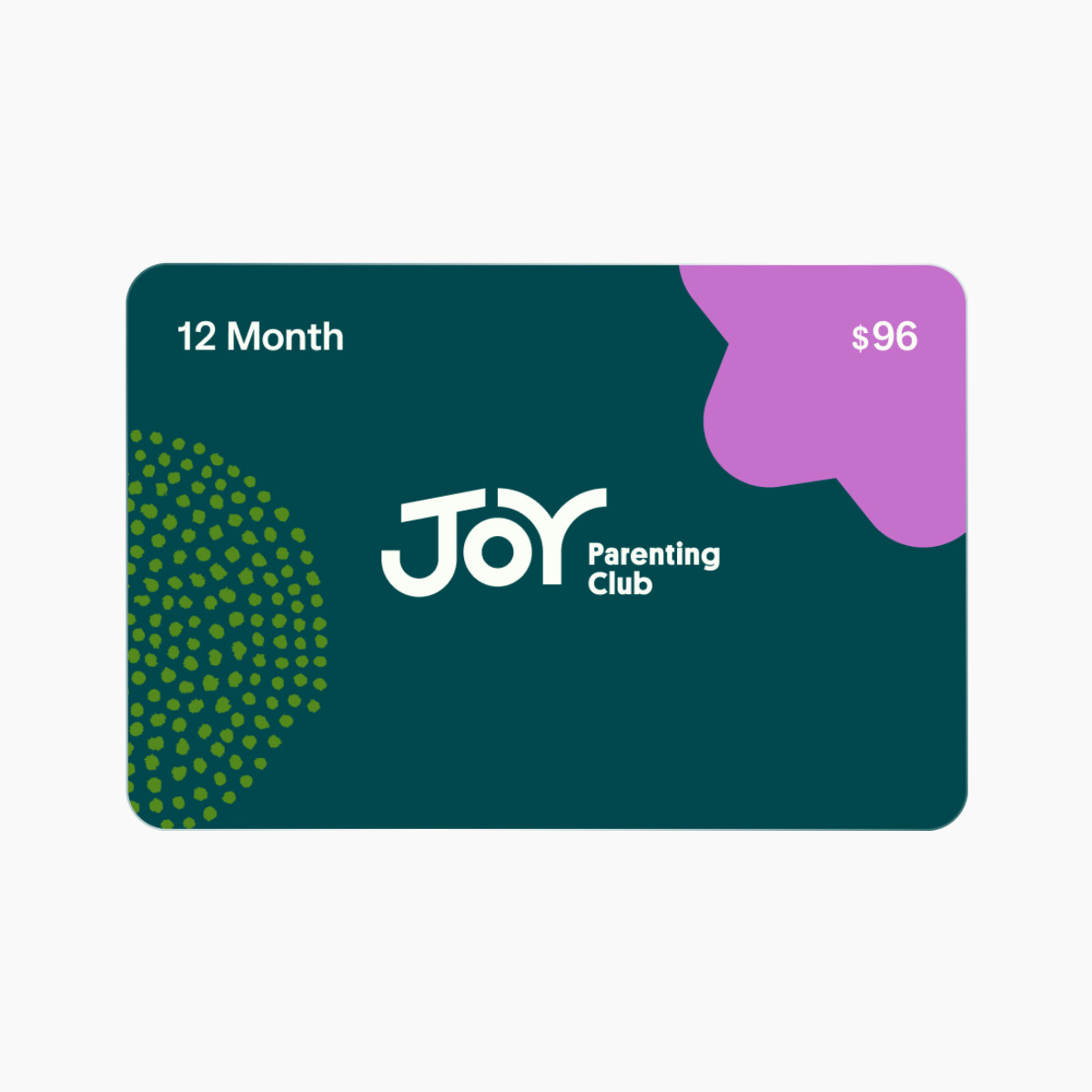 Joy Joy Gift Card - 12 Months.