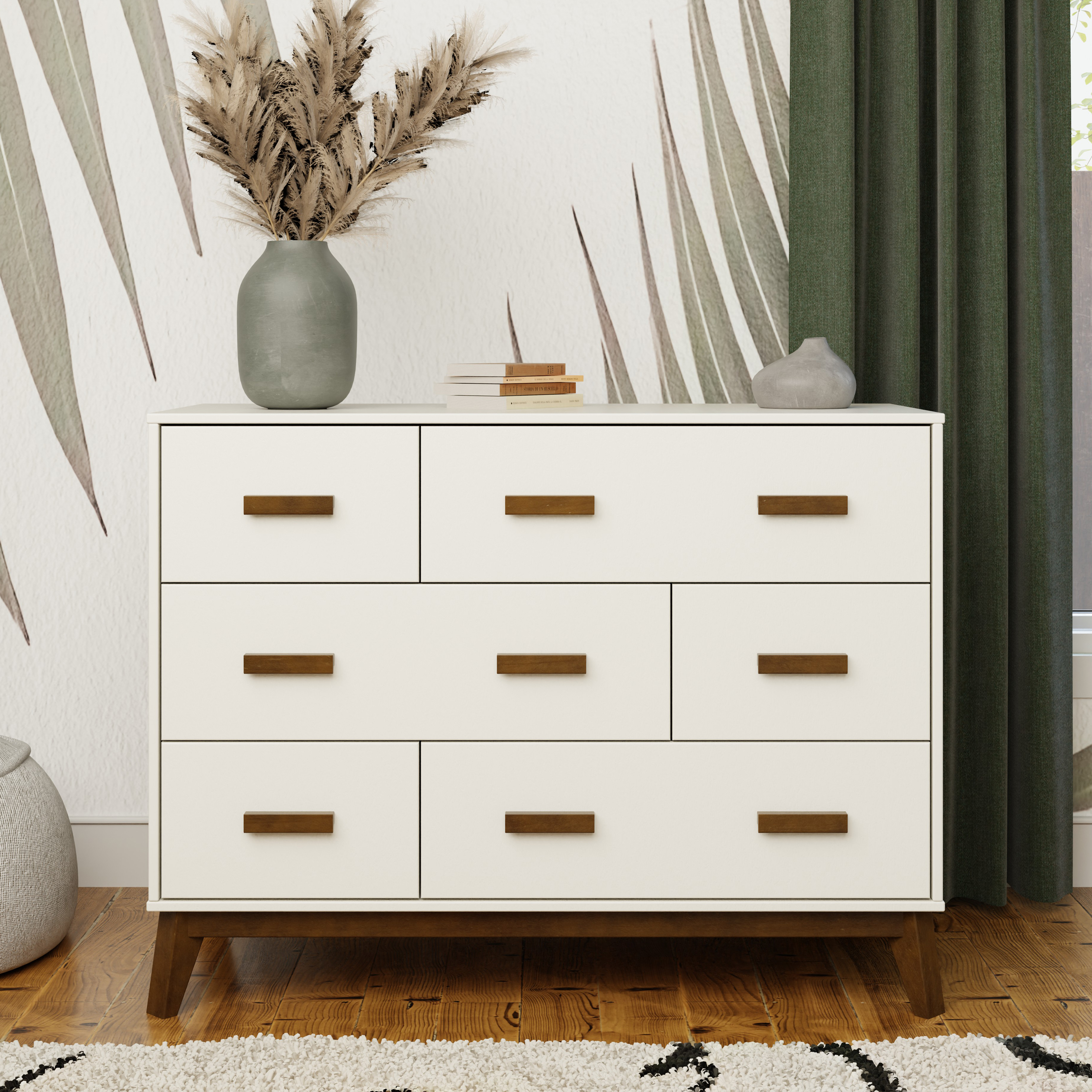 babyletto Scoot 6-Drawer Dresser.