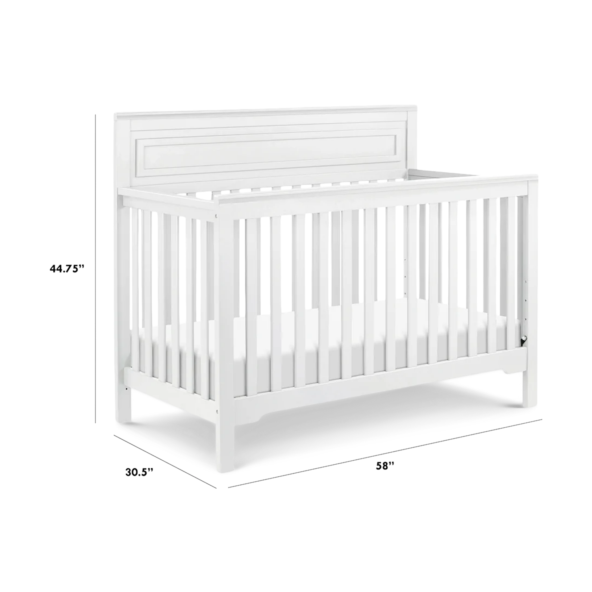 DaVinci Autumn 4in1 Convertible Crib White Babylist Shop