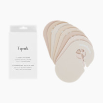 3 Sprouts Baby Closet Dividers Set of 8 - Baby Clothes Organizer Toddler Hanger, Double-Sided Size Labels - Nursery Organization for Baby Clothing Newborn Infant to 2T Boy & Girl - Neutral Solid