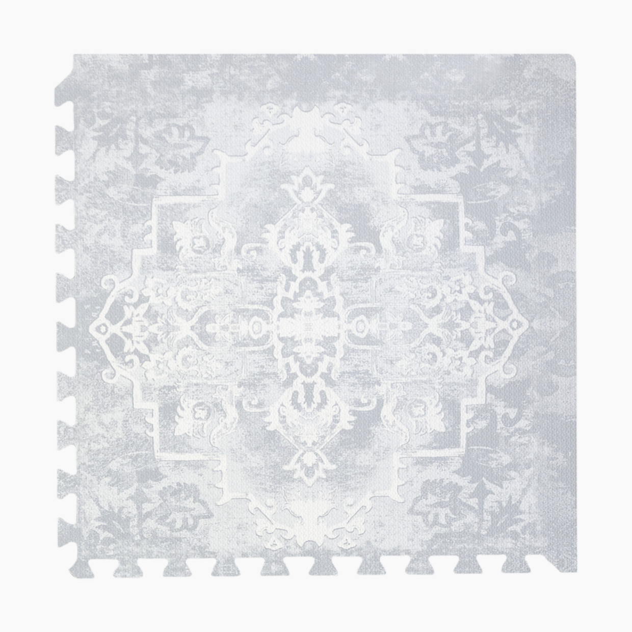 Toddlekind Haven Foam Play Mat | Parisa Collection - Pearl Blue, 6X8.